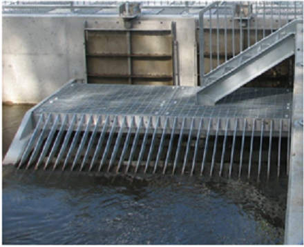 Fishway trash racks image