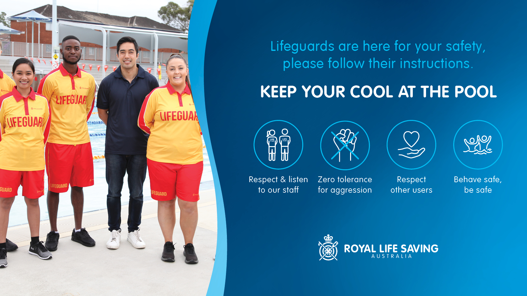 New Pool Safety Campaign: Keep Your Cool at the Pool | Royal Life Saving Society