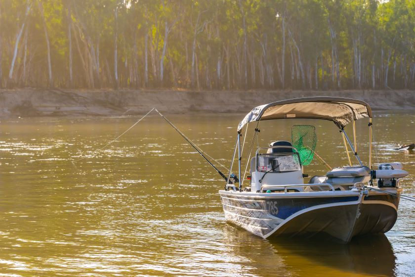 Royal Life Saving Release - Waterway with boat