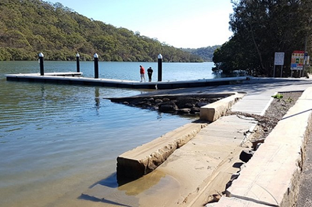 Jetty constructed for water access image