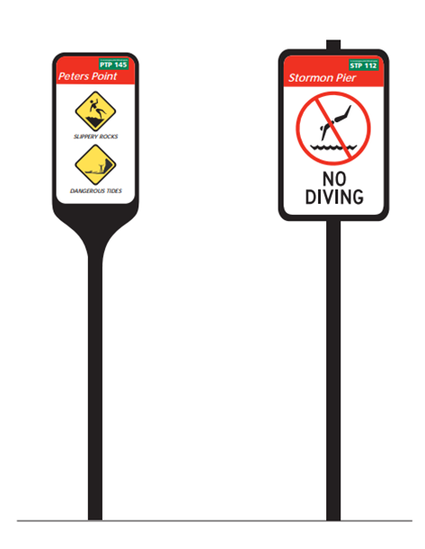 IW4 - Examples of level 4 access signs image