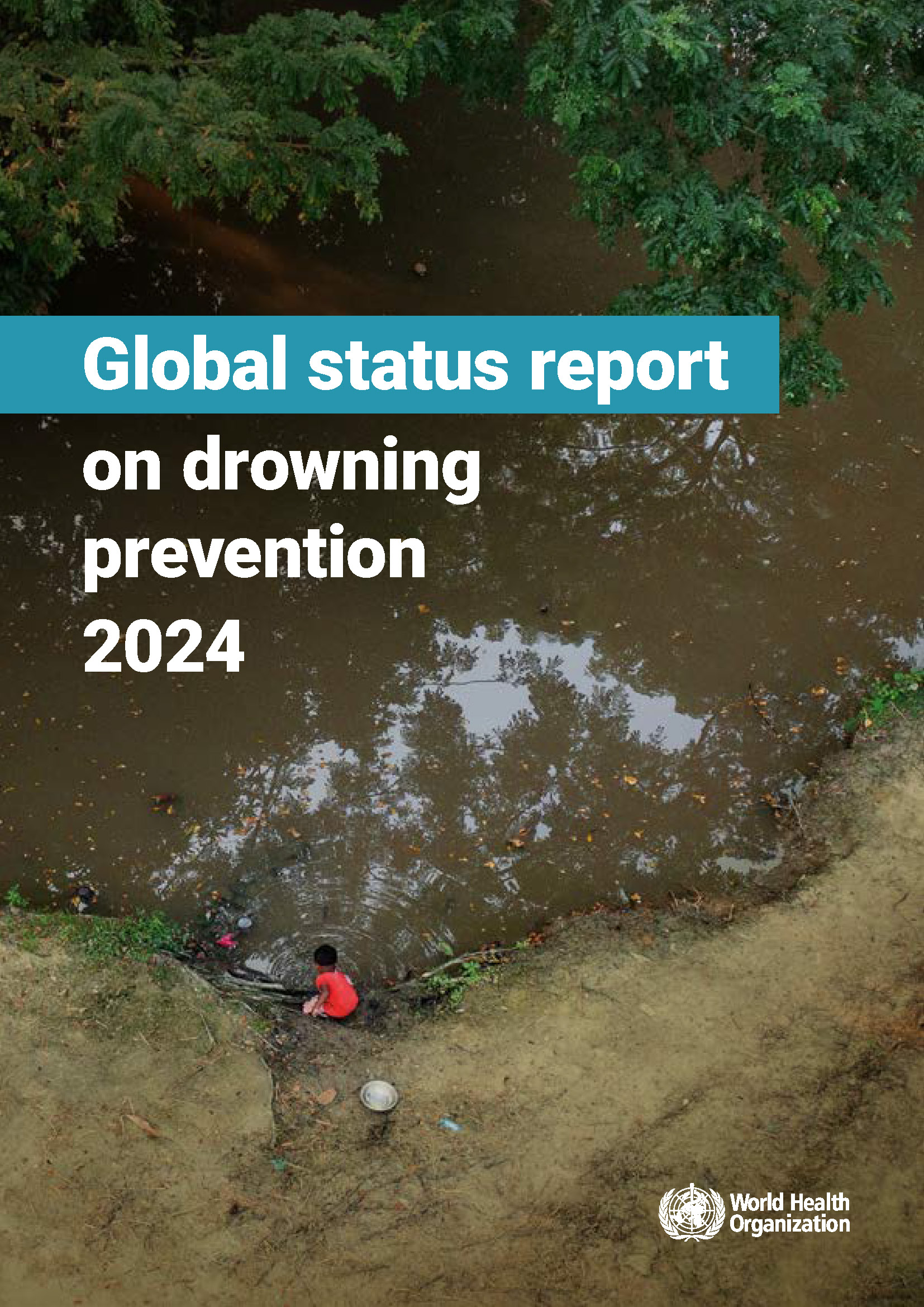 Cover of the Global Status Report on Drowning Prevention 2024