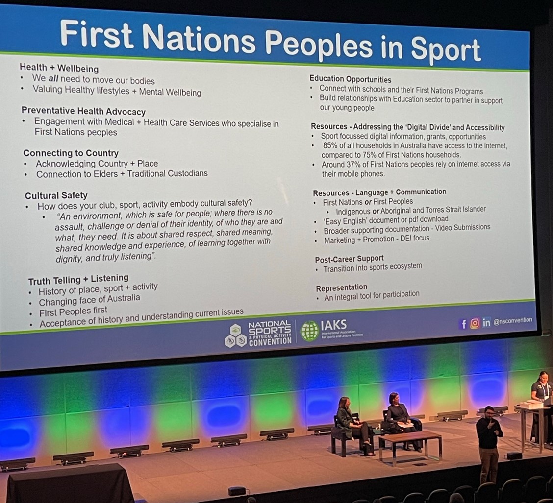 NSc 2024 culturally safe sport