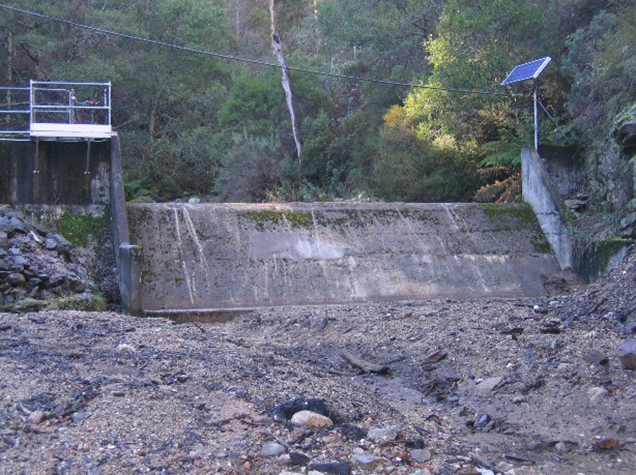 Low head dam or weir image 2